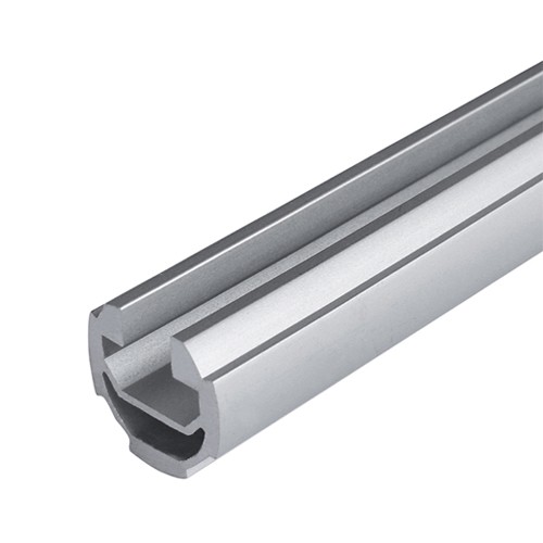 D28mm Special-shaped Aluminum Lean Pipe with Groove