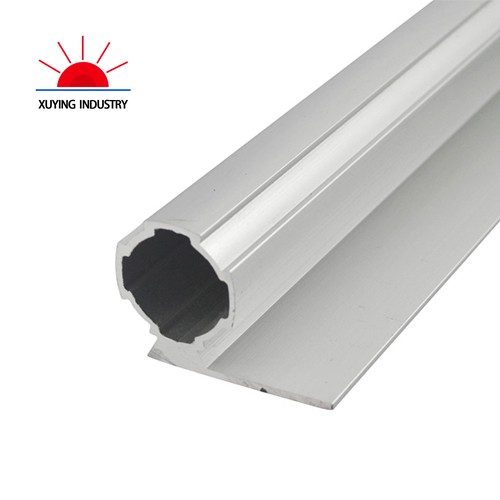 Single Baffle Aluminum Alloy Lean Tube 1.3mm Wall Thickness