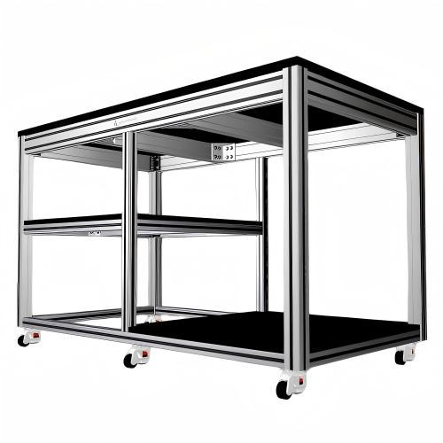 Custom Industrial Aluminum Profiles Cabinet Rack