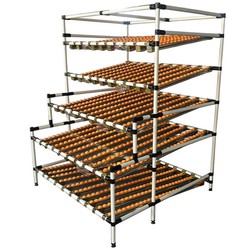 Custom Lean Pipe Flow Rack