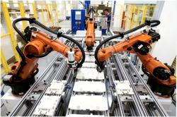 Automotive Parts Factory Wire Rod Workbench and Material Rack Complete Factory Matching