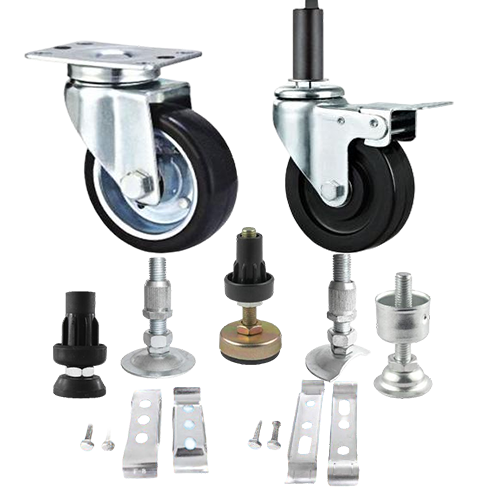 Casters & Leveling Feet