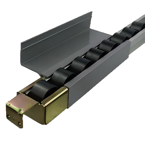 Gray PP 44mm Fluent Bar Roller Track Baffle