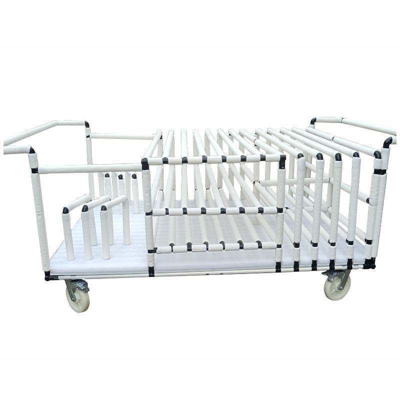 Lean Pipe Tool Cart Workshop Material Handling Trolley