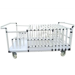 Lean Pipe Tool Cart Workshop Material Handling Trolley