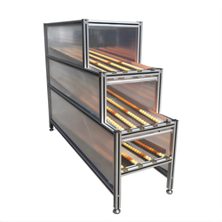FIFO Flow Rail Shelving