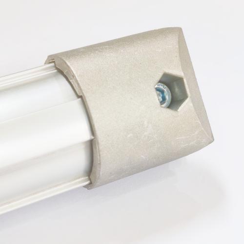 D43mm Aluminum Lean Pipe Outer Type Connector ADC-12 Fitting for 43mm Lean Tube