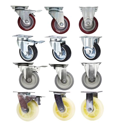 Base Plate Type Industrial Swivel Caster Wheel  Industrial Swivel Caster Wheel for Base Plate Type