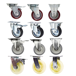 Base Plate Type Industrial Swivel Caster Wheel  Industrial Swivel Caster Wheel for Base Plate Type