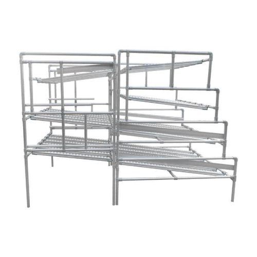 Aluminum Alloy Lean Pipe FIFO Flow Rack for Warehouse