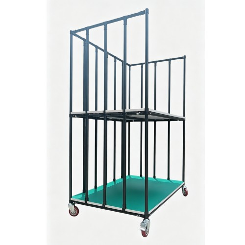 Fatory Custom ESD Lean Pipe Circulation Trolley