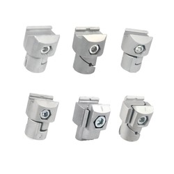 Universal Aluminum Lean Tube Right Angle Inner Connector