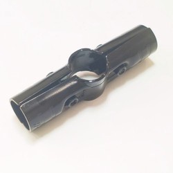 SPCC Carbon Steel Electrophoretic Lean Tube Connector Black Lean Pipe Joint