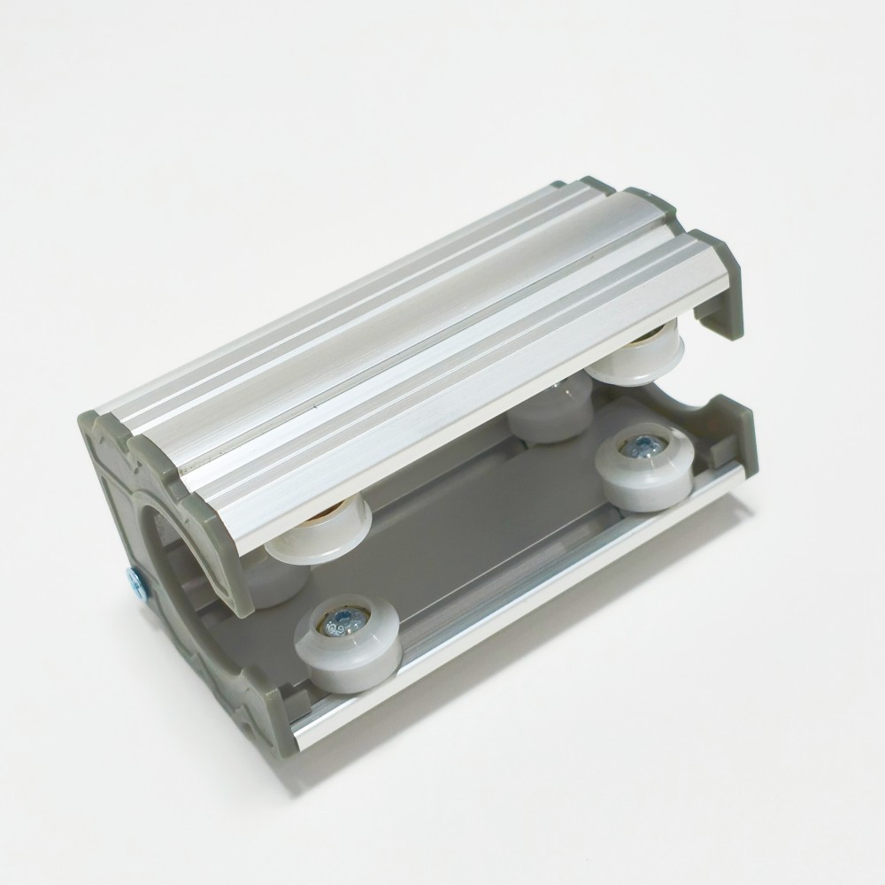  Lean Tube 8-Wheel Guide Rail for LCIA Workstation Sliding Component