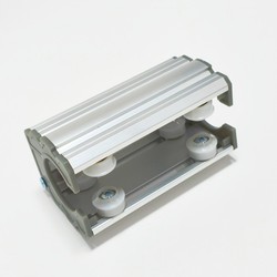  Lean Tube 8-Wheel Guide Rail for LCIA Workstation Sliding Component