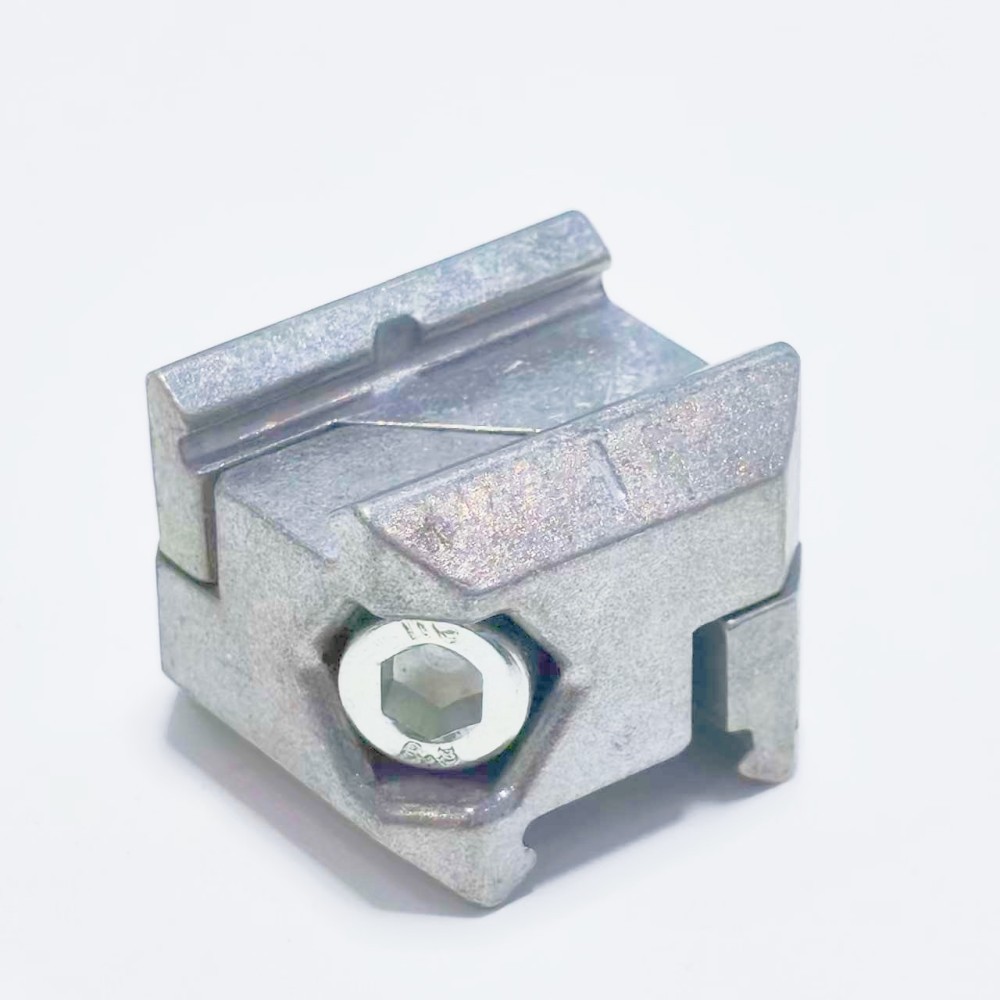 28mm Aluminum Alloy Lean Pipe 90° External Clamp Connector