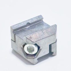 28mm Aluminum Alloy Lean Pipe 90° External Clamp Connector