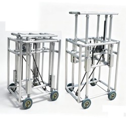 LCIA Low Cost Automation Gravity Reciprocating Trolley Lean Production Material Handling Cart No Electric