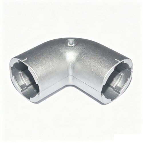 Lean Pipe Fitting XY 13C ADC 12 Die Cast Aluminum 90 Degree External Elbow Rounded Arc Corner Connection for D43mm Lean Tube