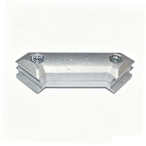 Lean Pipe Fitting ADC12 Die Cast Aluminum Double 45 Degree Reinforced Connector Diagonal Brace Joint for D28mm D43mm Lean Tube