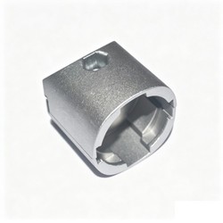 XY 9B External Connector 90 Degree Outer Clamp Joint for Aluminum Alloy D43mm Lean Pipe Tube