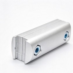XY-11C Custom Aluminum Lean Tube Fittings Wire Bar ADC-12 Parallel External Connector for Lean Production